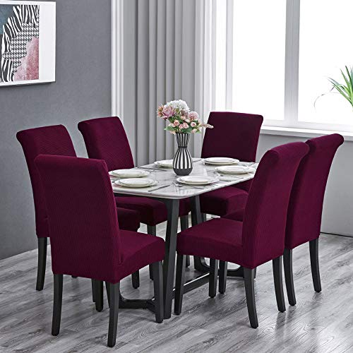 Stretch Chair Covers for Dining Room Set of 4