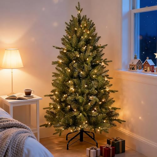 4FT Pre Lit Artificial Christmas Tree