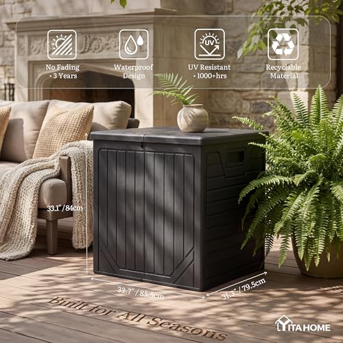 150 Gallon Large Outdoor Storage Box w