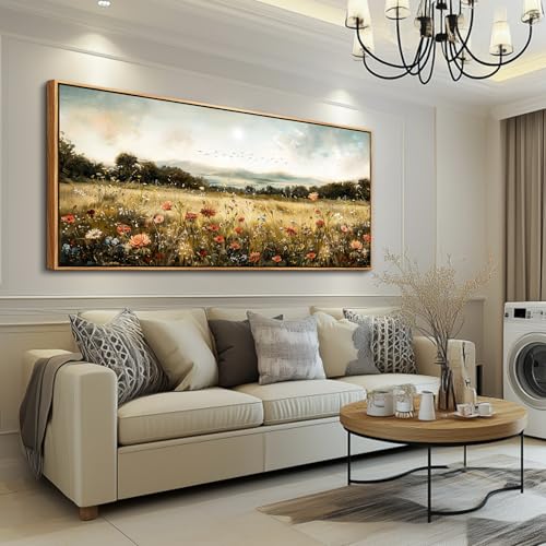 Large Canvas Wall Art For Kitchen Dining Room Vintage Decor