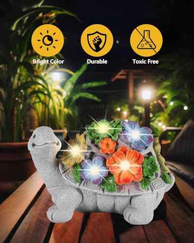 Solar Turtle for Outdoor