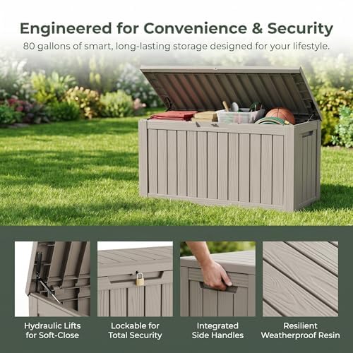 80 Gallon Deck Box