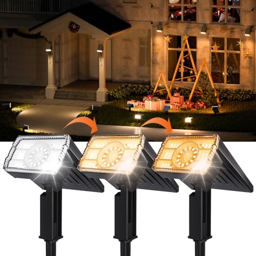 Solar Spot Lights Outdoor (2 Count)