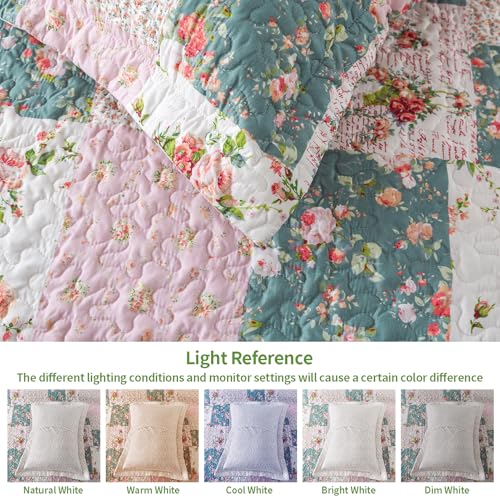 Farmhouse King Size Quilt Bedding Set