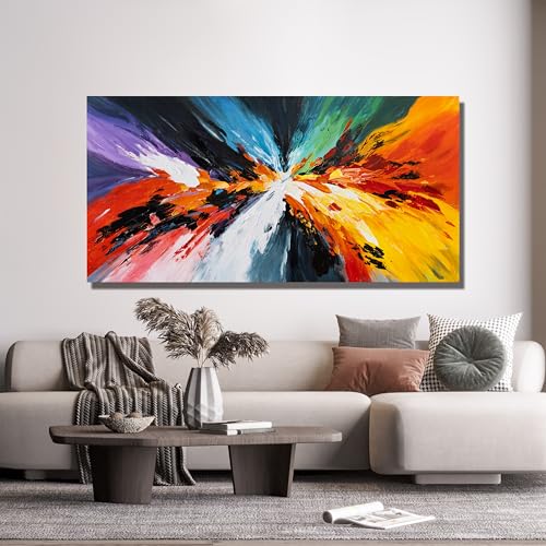 Colorful Abstract Wall Art Prints For Living Room Home Wall Decor 20"x40"