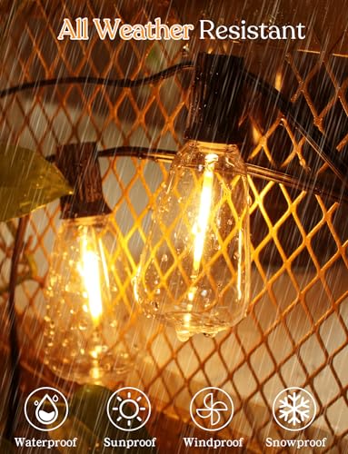 150 FT Outdoor String Lights for Outside (150 Foot)