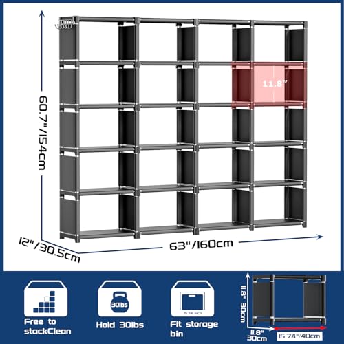 20 Cube Book Shelf (20 Count)