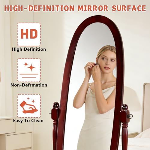 Full Length Mirror with Stand