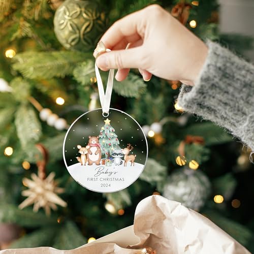 Baby's First Christmas Ornament 2024