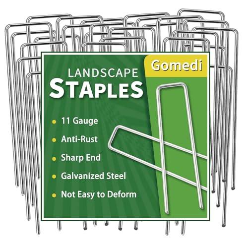 Landscape Staples Galvanized 8 Inch 120 Pcs (120 Count)