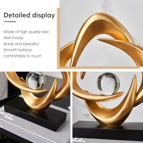 Modern Abstract Sculpture Decor