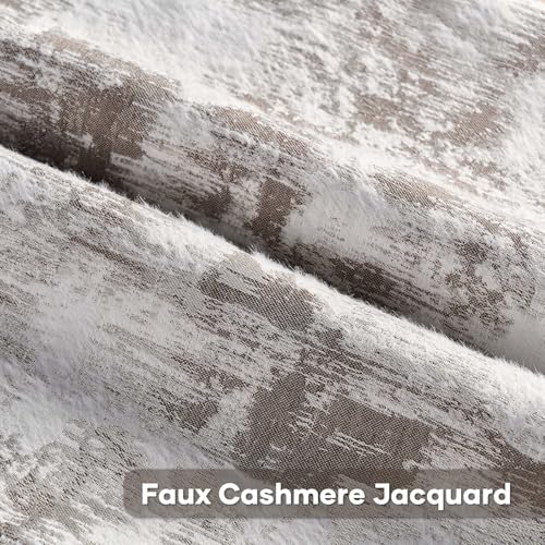 Pack of 2 Faux Cashmere Throw Pillow Covers 18x18 Inch (2 Count)