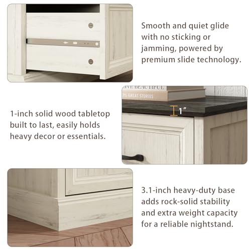 Farmhouse 9 Drawer Dresser for Bedroom