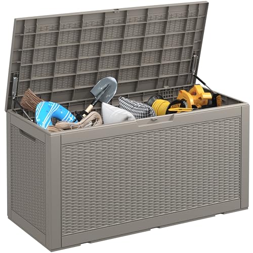 100 Gal Outdoor Storage Box Waterproof Lockable
