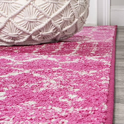 Boho Vintage Diamond Fuchsia