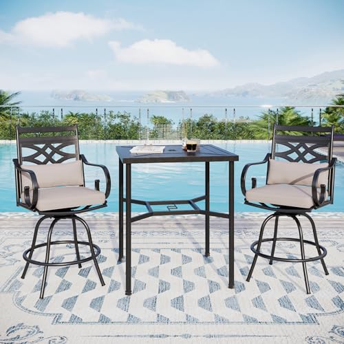 Patio Bar Set 3 PCS