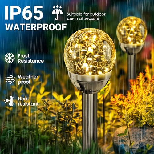 Solar Garden Lights Outdoor (6 Count)