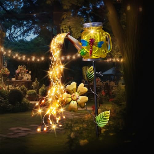 Solar Watering Can Light