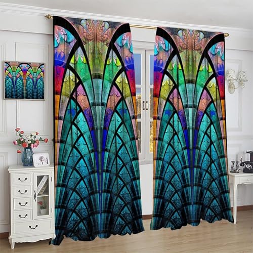 Stained Glass Curtains