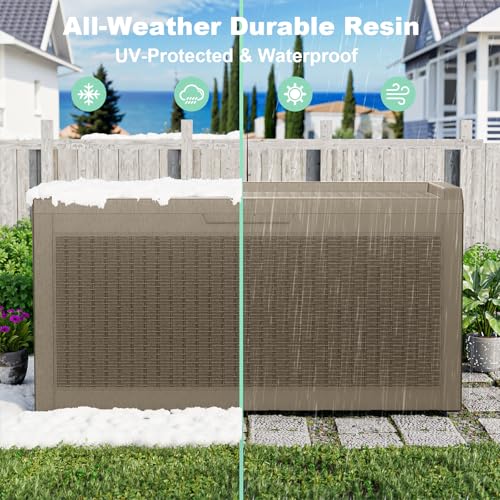 60 Gallon Outdoor Deck Box