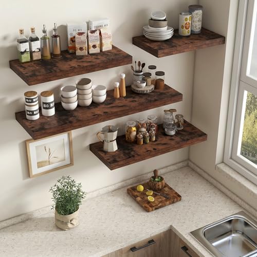Square Floating Shelves 12x12” Set of 2 (2 Count)