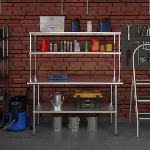 60 Inch Double Tier Overshelf