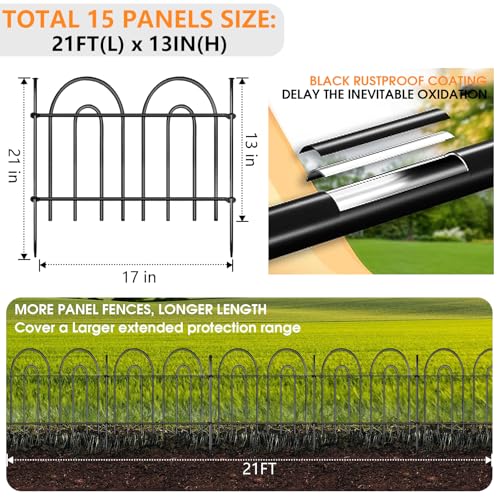 21ft X 13in Animal Barrier Fence (21 Foot)