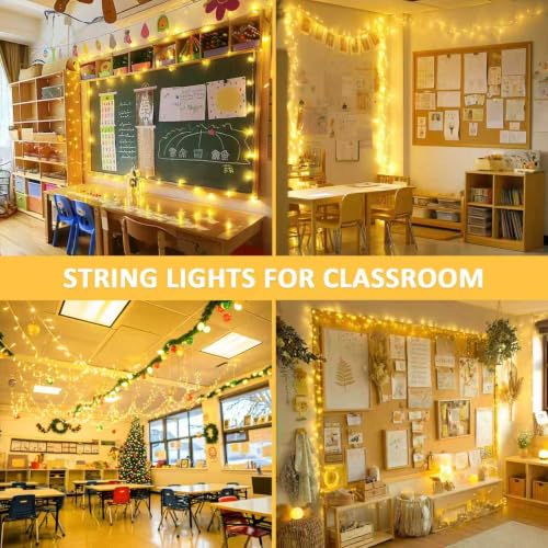 800 LED String Lights Indoor Outdoor Christmas Lights Plug in (131 Foot)