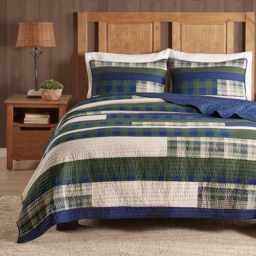 WOOLRICH Spruce Hill Reversible Quilt Set