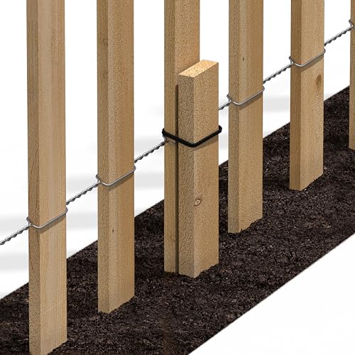 Cedar Wood Garden Picket Fence (4 Count)