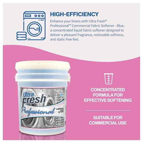 Professional 5 Gal Fabric Softener for Commercial Washing Machines