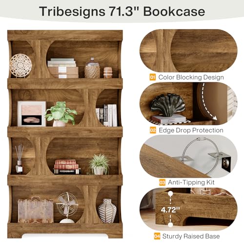 71" Tall Bookcase