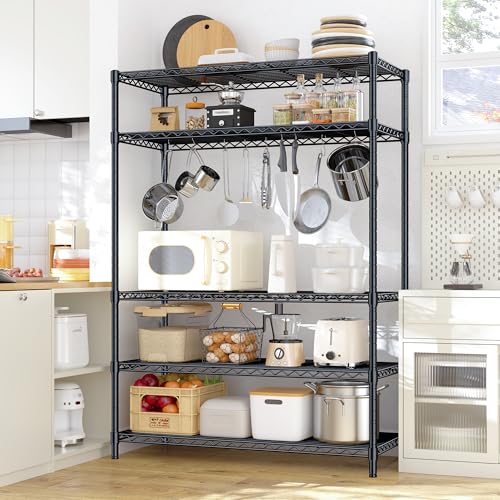 5 Tier Adjustable Storage Shelves