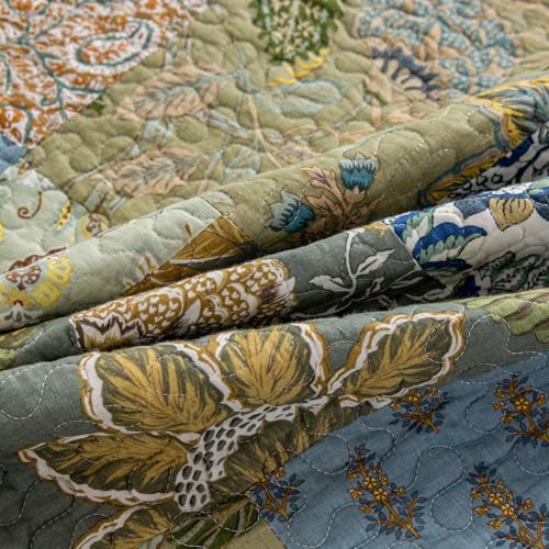 Oversized Queen Quilt Patchwork Bedspreads