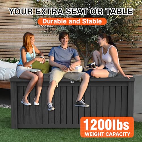 Outdoor Storage Box Waterproof Large (180 Count)