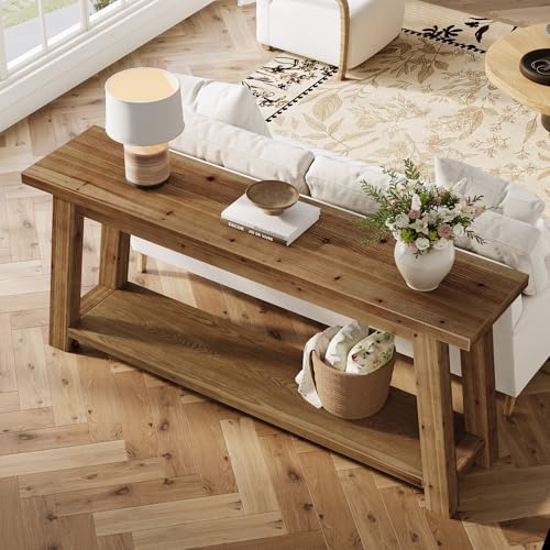 70.9" Solid Wood Console Table for Entryway