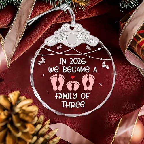 Family of Three Ornament 2026