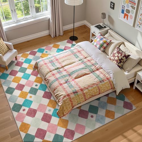 8x10 Classroom Rug Washable Kids Playroom Play Mat Colorful Nursery (80 Sq Ft)