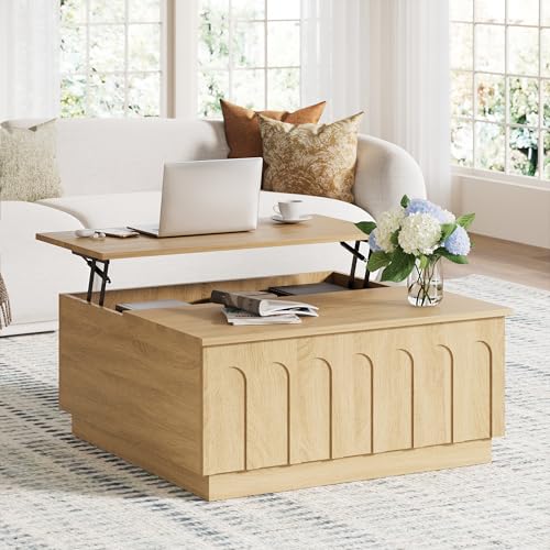 31.5" Lift Top Coffee Table with Storage
