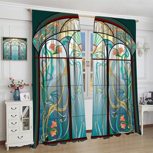 Stained Glass Curtains