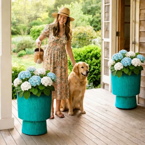 16.8" Planters for Outdoor Plants (2 Count)