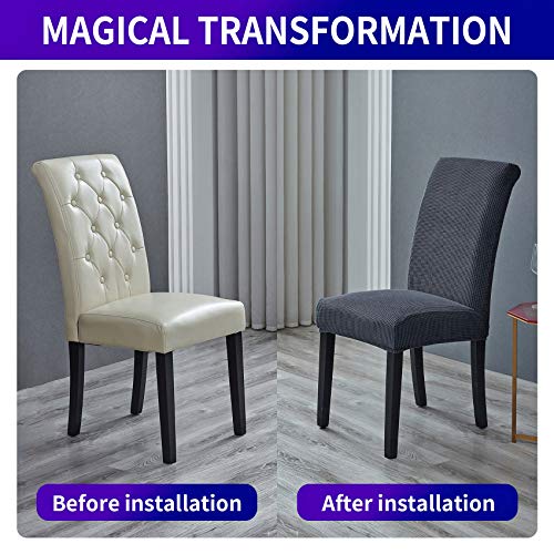 Stretch Chair Covers for Dining Room Set of 8