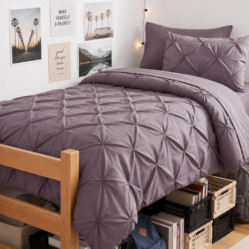 Twin XL Comforter Set Dusty Purple