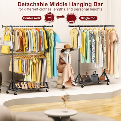 Heavy Duty Clothes Rack Load 760 LBS