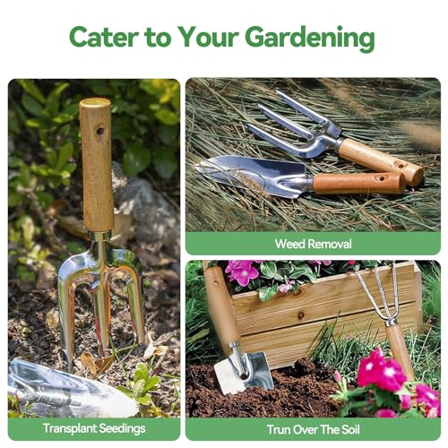 9 Piece Gardening Tools Set with Fashion Handbag (9 Count)
