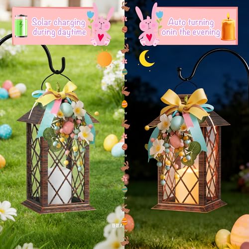 Easter Solar Lanterns Outdoor