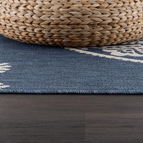 Outdoor Rug 8x10 Modern Area Rugs for Indoor and Outdoor Patios and Porches