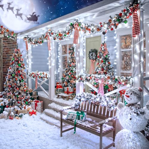 197FT 600 LED Christmas Lights Outdoor