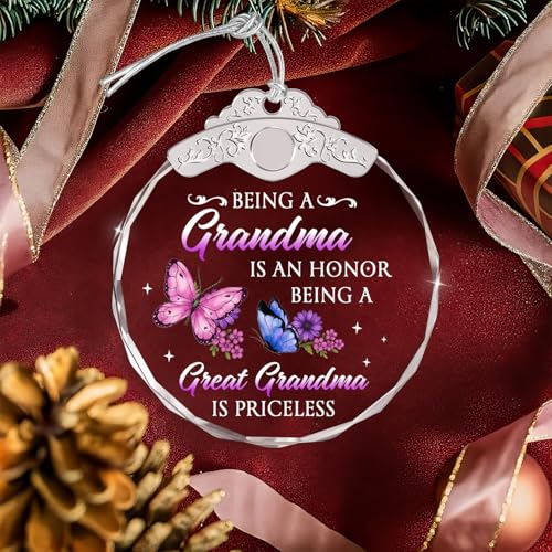 Christmas Glass Ornament