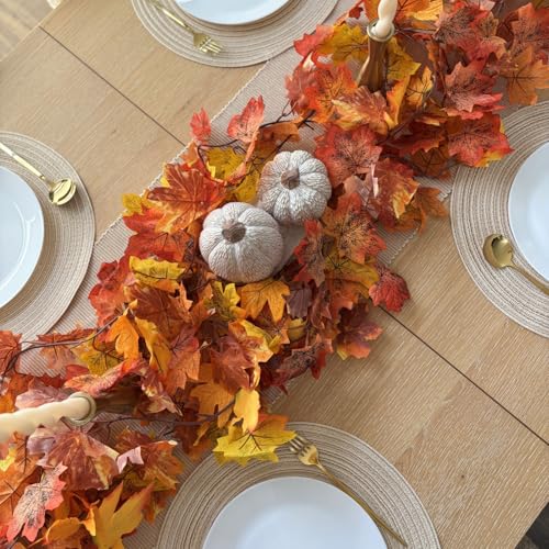 20 Pack Fall Leaf Garland (118 Foot)